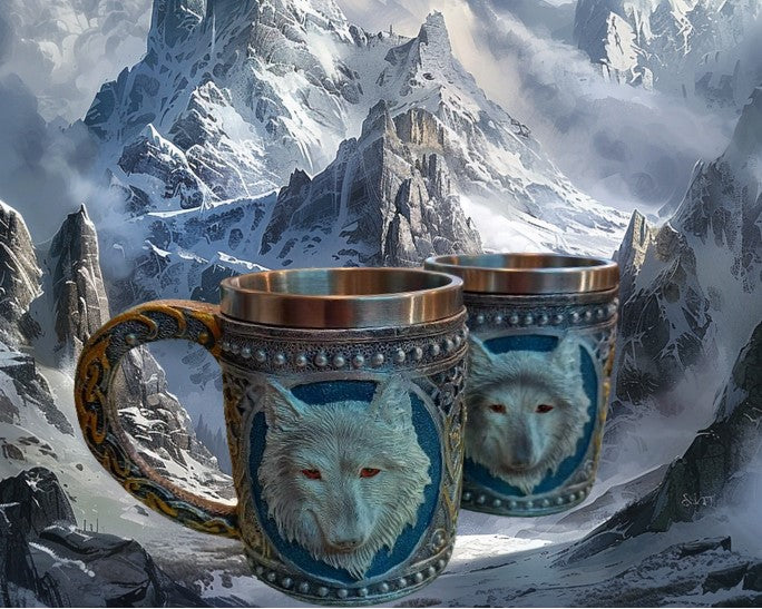 White Wolf Guardian Mug White Wolf Guardian Mug